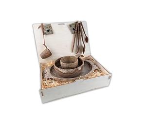 Kupilka Boîte en Bois avec Tous Les Articles.
