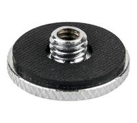 Kupo Ks-064 Kg012012 Adaptateur de Filetage, Femelle 1/10,2 cm -20 vers mâle 3/20,3 cm -16 avec Bride de 3 cm, Noir