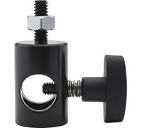Kupo Récepteur de 16 mm avec Filetage 1/4"-20, Support Mural en Aluminium Noir et Acier