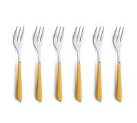 Kuppels 2294YMBS01AN6 Set de fourchettes à gâteaux en acier inoxydable