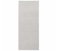 KUPTYERFG Palmeras Tapis antidérapant Crème 150 x 80 cm | Tapis lavable en machine pour salon et terrasse, amortit le bruit de pas et offre un maintien sûr sur n'importe quel sol.