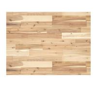 KUPTYERFG Plateau de lavabo en bois d'acacia massif non traité 80 x 60 x 4 | Planche robuste en bois véritable pour lavabo et cadre de table dans la salle de bain ou la cuisine avec grain individuel.