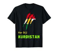 kurde, kurde, kurde, Drapeau kurde, Drapeau kurde T-Shirt Graphique avec Valeur
