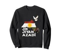 Kurdistan : Norouz, Jin, Jiyan, Azadî Rojava, J'aime Le Kurdistan Sweatshirt