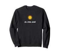 Kurdistan : Norouz, Jin, Jiyan, Azadî Rojava, J'aime Le Kurdistan Sweatshirt