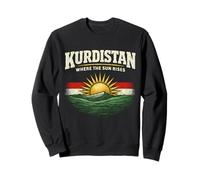 Kurdistan Where The Sun Rises Kurdes Kurd Sweatshirt