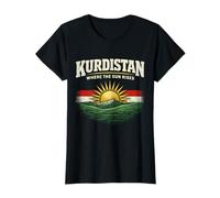 Kurdistan Where The Sun Rises Kurdes Kurd T-Shirt