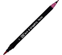 Kuretake Feutre aquarelle - Ton rose - N° 22 - Double pointe - ZIG