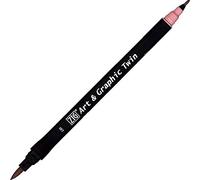 Kuretake Feutre aquarelle - Ton rose - N° 230 - Double pointe - ZIG