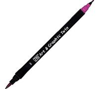 Kuretake Feutre aquarelle - Ton violet - N° 61 - Double pointe - ZIG