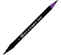 Kuretake Feutre aquarelle - Ton violet - N° 660 - Double pointe - ZIG