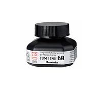 Kuretake Flacon d’encre Sumi de 60 ml noir pour dessinateur de cartoon
