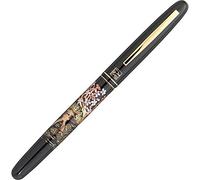 Kuretake Fountain pen (Brush type) Makie story [Sakura-en, Black] (Japan Import)