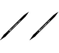 Kuretake Zig Art & Graphic Twin 009 Black (Lot de 2)