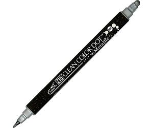 Kuretake ZIG Clean Color Dot 6/Pkg-Silver
