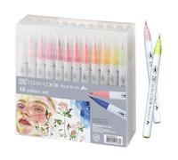 Kuretake ZIG Clean Color Real Brush 48VRB-6000AT/48V (japan import)