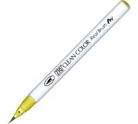 Kuretake ZIG Clean Color Real Brush Marker-Smoky Yellow