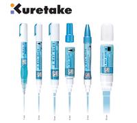 Kuretake Zig - stylo à colle 2 voies japonais (1mm/2mm/4mm/15mm), adhésif pour professionnels, artistes, artisanat, Scrapbooking, carte cadeau 4pcs