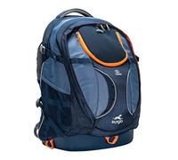Kurgo G-Train Sac à Dos de Transport pour Petits Chiens et Chats, Sac de Voyage et Randonnée avec Fond étanche, Bleu Marine