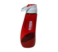 Kurgo Gourde à Eau de Voyage 2 en 1 pour Votre Chien et Vous, sans PVC/BPA, Réutilisable, 0,75 l, Rouge