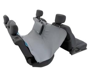 Kurgo Hamac de Banquette arrière Rover pour Chien, Étanche et Anti-déchirure, 140 x 142 cm, Gris