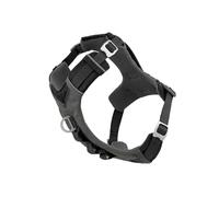 Kurgo Harnais pour Chiens Journey Air, pour la randonnée, courir et marcher tous les jours, réfléchissant - Noir/gris - Taille L