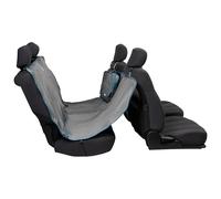 Kurgo Heather Hamac | Hamac complet pour chien, imperméable et résistant aux taches, séparateur de siège arrière, protection de siège de voiture