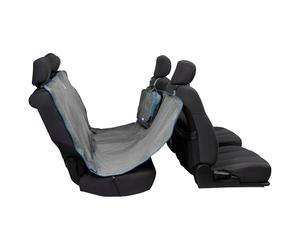 Kurgo Heather Hamac | Hamac complet pour chien, imperméable et résistant aux taches, séparateur de siège arrière, protection de siège de voiture
