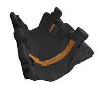 Kurgo Hamac de banquette arrière Wander pour chien, Étanche et anti-déchirure, 140 x 142 cm, Noir