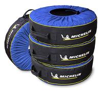 Kurgo K00080 Michelin 80 Lot de 4 Housses de Pneu et Sacs de pneus Noir/Bleu