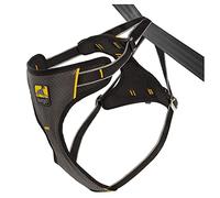 Kurgo K01606 Harnais de Sécurité pour la Voiture Universel avec Anneaux Intégrés Convient pour Chien de Grande Taille Ajustable Gris Charbon Taille L