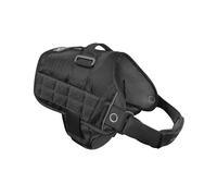 Kurgo K81056 Harnais de Sécurité pour Chien Canicross Compatible Molle Urbain Rsg Bleu/Noir pour Les Petits Moyens/Grands Chien
