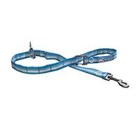 Kurgo Laisse Courte Rsg Longe pour Chien Compatible Molle Disponible en Couleur Bleu Azur/Gris Charbon