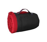 Kurgo - Lit imperméable pour chien Wander Loft, lit d'extérieur pour chien, portable parfait pour le voyage, la randonnée, le camping, Rouge, Grand