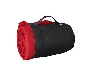 Kurgo - Lit imperméable pour Chien Wander Loft, lit d'extérieur pour Chien, Portable Parfait pour Le Voyage, la randonnée, Le Camping, Rouge, Moyen