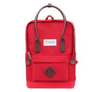Sac à Dos de Transport pour Chien et Chat Kurgo Nomad, Attache de sécurité intérieure, Fond étanche, Double poignées de Transport, pour Animaux jusqu'à 6.8 kg - Rouge