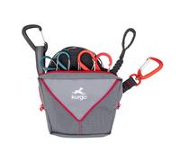 Kurgo Ridgeline - Zipline pour Chiens de Camping, Laisse élastique de 23 cm, réfléchissante, Mousqueton en Aluminium, Sac de Transport Inclus