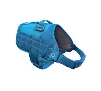 Kurgo K01974 Harnais de Sécurité pour Chien Canicross Compatible Molle Urbain Rsg Bleu/Noir pour Les Petits Moyens/Grands Chien