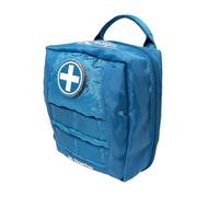 Kurgo Trousse de Secours Rsg pour Les Chien Accessoire de Harnais Compatible Molle Trousse de Secours Complète en Couleur Bleu Azur