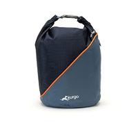 Kurgo Sac à Croquettes pour Chiens, Accessoire pour Le Camping, sans BPA, Pliable, capacité 2,2 kg, Bleu Marine