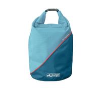 Kurgo Sac à Croquettes pour Chiens, Accessoire pour Le Camping, sans BPA, Pliable, capacité 2,2 kg, Bleu