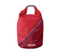 Kurgo Sac à Croquettes pour Chiens, Accessoire pour le camping, sans BPA, pliable, capacité 2,2 kg, Rouge