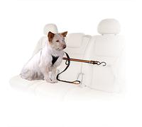 Kurgo Pochette à friandises Go Stuff It pour Chien, Fixation à Clip, Cordon de Serrage, Poche zippée, Bande réfléchissante, Taille Unique, Rouge