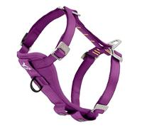 Kurgo Harnais auto Tru-Fit pour chiens – Plastron rembourré, Anneau en D – Taille S Violet