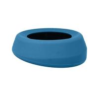 Kurgo Bol d'eau/croquettes Portable Wander Splash-Free sans éclaboussures pour Chien, 0.7 Litre, Accessoires de Voyages pour Animaux sans BPA, Bleu