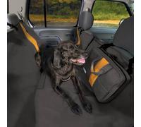 Kurgo Hamac de banquette arrière Wander pour chien, Étanche et anti-déchirure, 140 x 142 cm, Noir