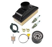 Kurihina Compatible avec 11013-0727 Filtre à Air avec 49065-7007 filtres à huile et kits de garniture Remplacement de la tondeuse Kawasaki FR541V 4 temps Moteurs à gazon