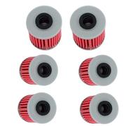 Kurihina Compatible avec 6 filtres à huile pour Kawasaki KX250F KX450F RMX450Z RMZ250 Beta EVO 250 300 52010-61125 Remplace 17254-HPO-A00