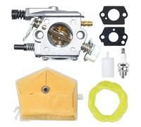 Kurihina Compatible avec le carburateur 503281504 WT-170 pour tronçonneuses Husqvarna 50 55 51 remplace Walbro WT-170-1