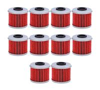 Kurihina Compatible avec le filtre à huile 15412-MEN-671 HF116 pour moto ATV Honda TRX450R CRF250X CRF450X CRF250R (lot de 10)
